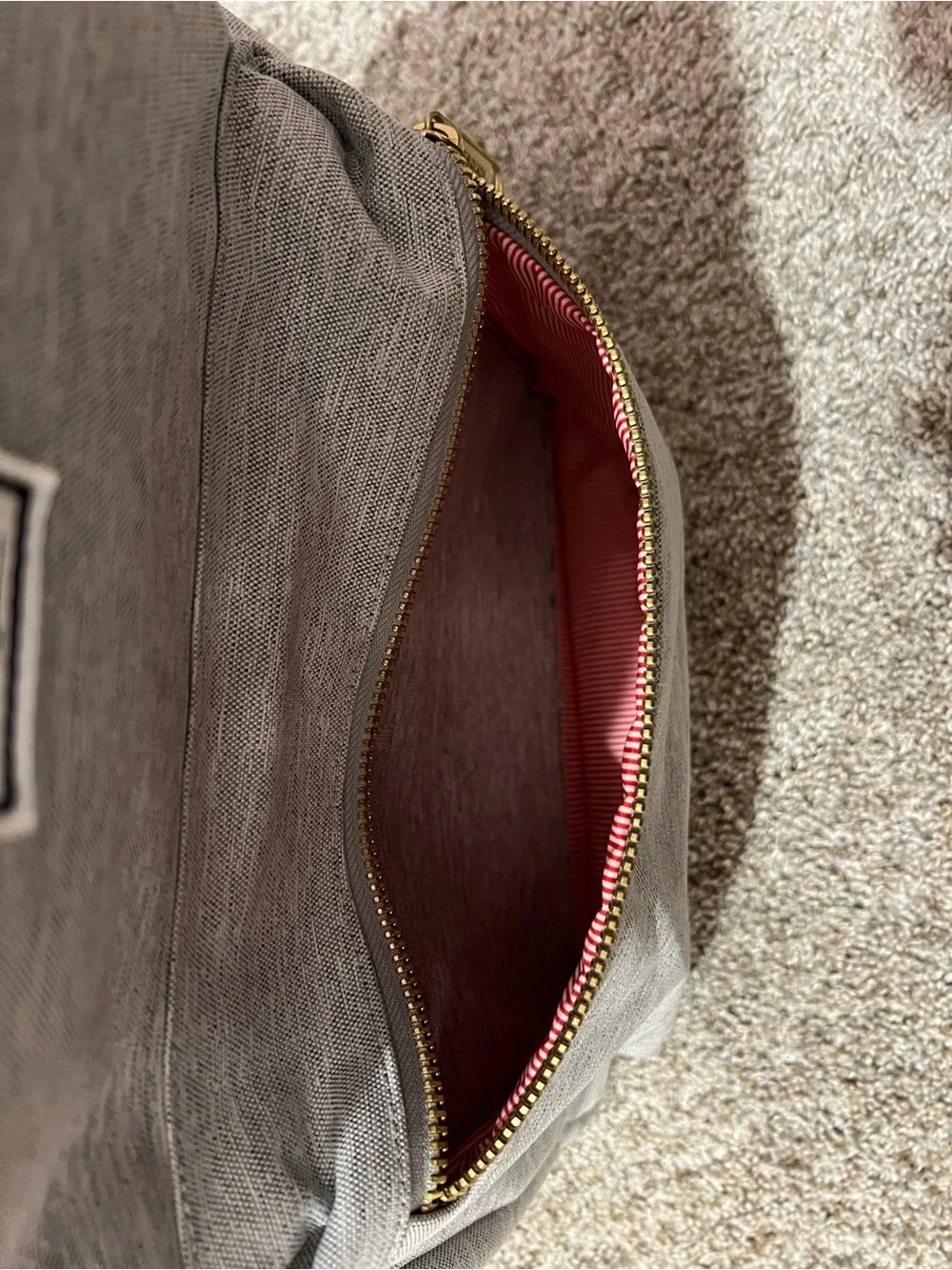 Herschel Supply Company Heather Gray Diaper Bag